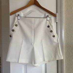 Zara White Shorts - NWT